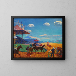 William James Glackens - Race Track.webp