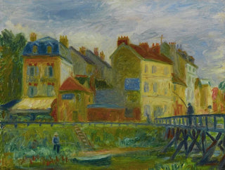 Samois-sur-Seine - William James Glackens — Ansicht des Kunstwerks