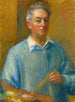 Selbstporträt - William James Glackens — Ansicht des Kunstwerks