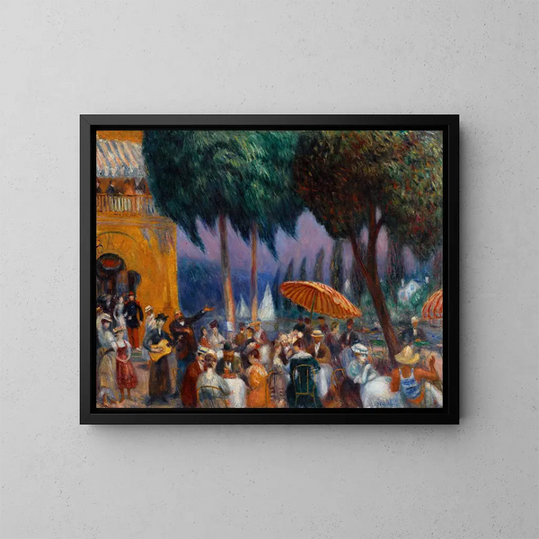 Sonntag an der Marne - William James Glackens — gerahmtes Bild an der Wand