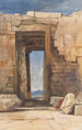 Eine Tür der Akropolis Athen - William James Müller — Ansicht des Kunstwerks