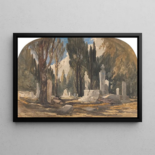 William James Mller - Near the Caravan Bridge Smyrna.webp
