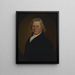 Portrait des Richters Pierpont Edwards - William Jennys — gerahmtes Bild an der Wand