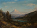 Mont Hood seit den Ufern des Little Sandy River - William Keith — Ansicht des Kunstwerks