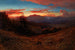 Sonnenuntergang über dem Mount Diablo, Sonnenuntergang in Marin - William Keith — Ansicht des Kunstwerks