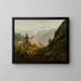 Wo das Gold in Kalifornien gefunden wurde - William Keith — gerahmtes Bild an der Wand