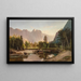 Vallée de Yosemite - William Keith — gerahmtes Bild an der Wand