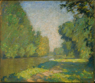 Der Weg der Uferbefestigung - William Langson Lathrop — Ansicht des Kunstwerks