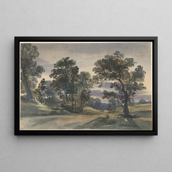 William Leighton Leitch - A Parkland View at Dusk.webp