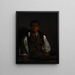 Der schwarze Junge - William Lindsay Windus — gerahmtes Bild an der Wand