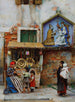 Ein Straßenhändler in Venedig - William Logsdail — Ansicht des Kunstwerks