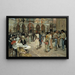 La Piazza San Marco à Venise - William Logsdail — gerahmtes Bild an der Wand