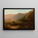 Unter den Bergen Pilot New Hampshire - William Louis Sonntag — gerahmtes Bild an der Wand