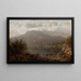 Bergsee in den Blue Ridge Mountains - William Louis Sonntag — gerahmtes Bild an der Wand