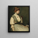 Portrait von Nora Allen - William Mainwaring Palin — gerahmtes Bild an der Wand