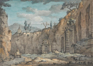 William Marlow - Oxcart in the Grotto at Posillipo.webp