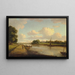 Ansicht auf die Themse in Richmond - William Marlow — gerahmtes Bild an der Wand
