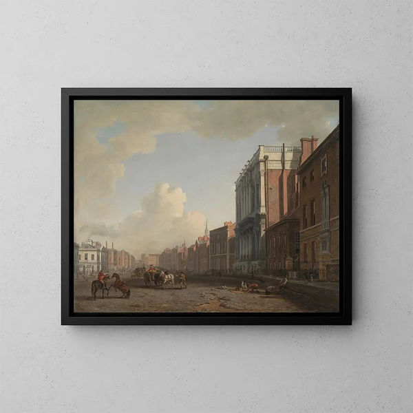 Whitehall - William Marlow — gerahmtes Bild an der Wand