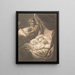 Die Prinzen im Turm - William Marshall Craig — gerahmtes Bild an der Wand