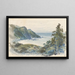 Côte près de George McLeans - William Mathew Hodgkins — gerahmtes Bild an der Wand