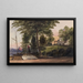 La Maison Blanche, rivière Pamunkey, Virginie - William McIlvaine — gerahmtes Bild an der Wand