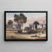 Die Ruinen von Hampton Va - William McIlvaine — gerahmtes Bild an der Wand