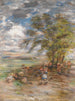Die unsichere Ehre eines Apriltages - William McTaggart — Ansicht des Kunstwerks