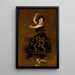 Carmencita - William Merritt Chase — gerahmtes Bild an der Wand