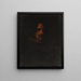 Kopf eines Mannes Kopie nach Diego Velázquez - William Merritt Chase — gerahmtes Bild an der Wand