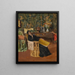 Im Atelier - William Merritt Chase — gerahmtes Bild an der Wand