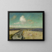 Morgen am Breakwater von Shinnecock - William Merritt Chase — gerahmtes Bild an der Wand