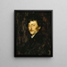 Pablo de Sarasate Portrait eines Geigers - William Merritt Chase — gerahmtes Bild an der Wand