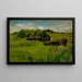 Frieden in Fort Hamilton - William Merritt Chase — gerahmtes Bild an der Wand