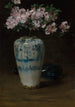 Vase chinesischer Azaleen in Rosa - William Merritt Chase — Ansicht des Kunstwerks
