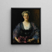 Portrait von Matilda Herbert Lloyd 1855-1945 - William Merritt Chase — gerahmtes Bild an der Wand