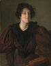 Studie einer jungen Frau (Konflikt der Fälle) - William Merritt Chase — Ansicht des Kunstwerks