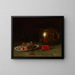 Der große Messing-Schüssel - William Merritt Chase — gerahmtes Bild an der Wand