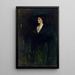 Die Smaragddame - William Merritt Chase — gerahmtes Bild an der Wand