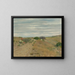 L'ancienne route de sable - William Merritt Chase — gerahmtes Bild an der Wand