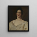 Das majestätische Modell - William Merritt Chase — gerahmtes Bild an der Wand