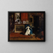 Das Studio der Zehnten Straße - William Merritt Chase — gerahmtes Bild an der Wand