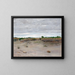 Sables balayés par le vent - William Merritt Chase — gerahmtes Bild an der Wand