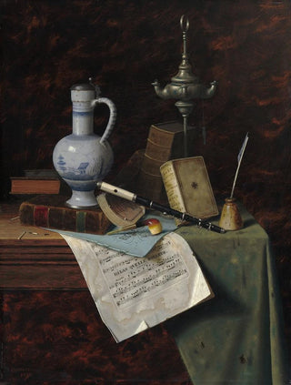 William Michael Harnett - My Gems.webp
