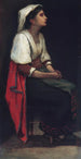 Italienisches Mädchen - William Morris Hunt — Ansicht des Kunstwerks