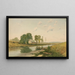 Ein Intervall - William Newton Bartholomew — gerahmtes Bild an der Wand
