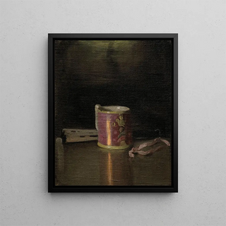William Nicholson - Still life Pink Lustre Mug and Fan.webp