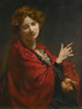 Anita Bartle Le Châle Rouge - William Orpen — Ansicht des Kunstwerks