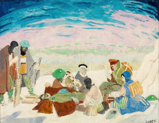 Der Tod im Schnee - William Orpen — Ansicht des Kunstwerks