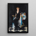 Idina Wallace - William Orpen — gerahmtes Bild an der Wand