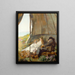 Blick auf das Meer - William Orpen — gerahmtes Bild an der Wand